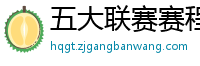 五大联赛赛程时间表2024年